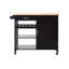 Lencautan Solid Wood Top Kitchen Cart-60447628