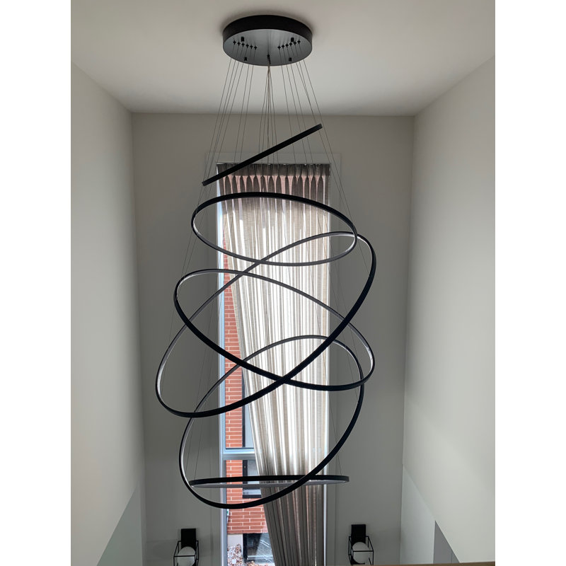 Lustre linéaire moderne à 6 lumières Diquon