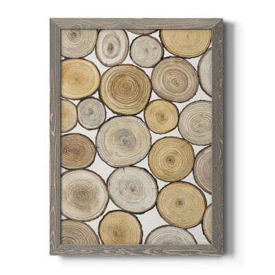 " Tree Ring Study I " Painting Print