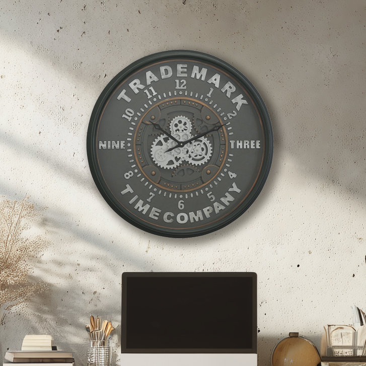 Metal Wall Clock
