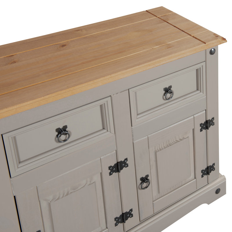164cm Solid Wood Sideboard