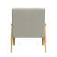 Fauteuil capitonné de 27,5 po de large Kalaeb
