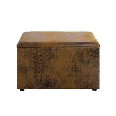 Derex Polyester Blend Upholstered Storage Bench