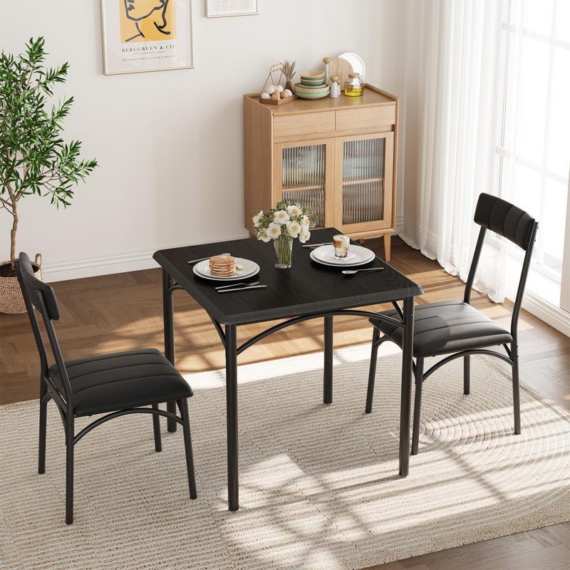 Dining Set, Black, Black, Black