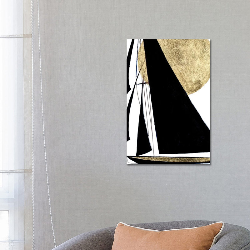 Midnight Black Sailing by Patricia Pinto - Wrapped Canvas Gallery-Wrapped Canvas Giclée, 66.04 cm H x 45.72 cm W