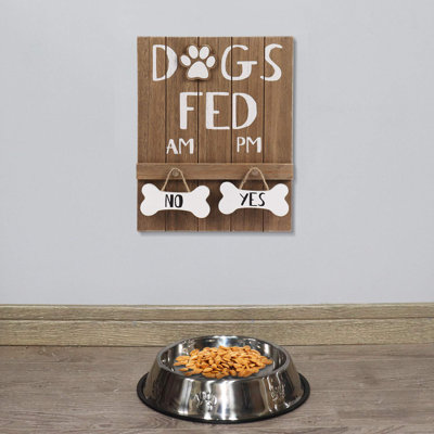 Decorative Dog Meal Scheduler