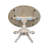 Extendable Round Solid Wood Top Dining Table-14104550