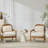 Comfy Seating Solid Wood Mid-century Style Versatile Spaces