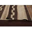 Tapis géométrique en laine à teinture naturelle Kilim 6 x 10