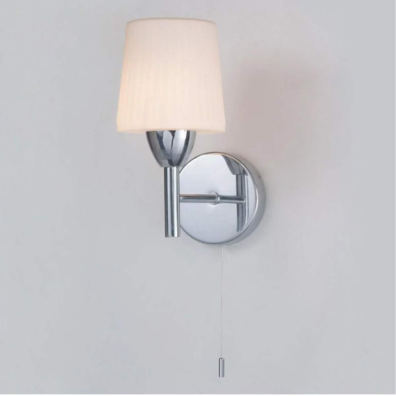 Faraid Stainless Steel Armed Sconce