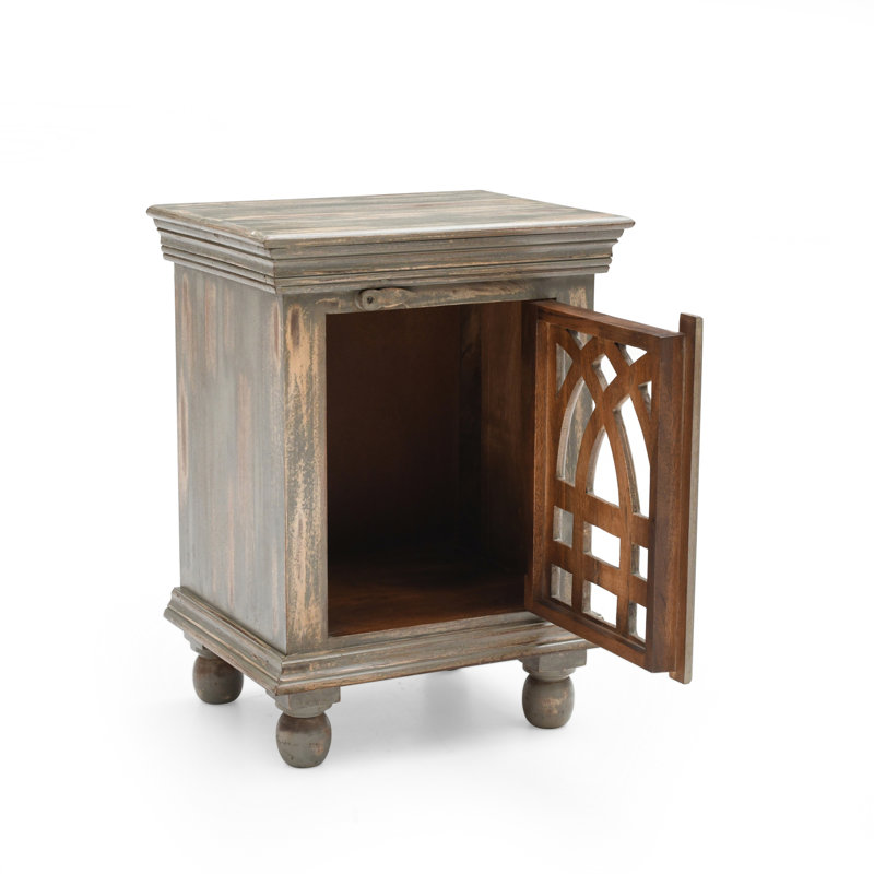 Solid Wood Nightstand