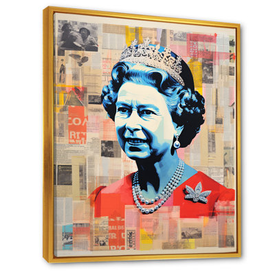 Pop Art Queen Elizabeth's Magazine III