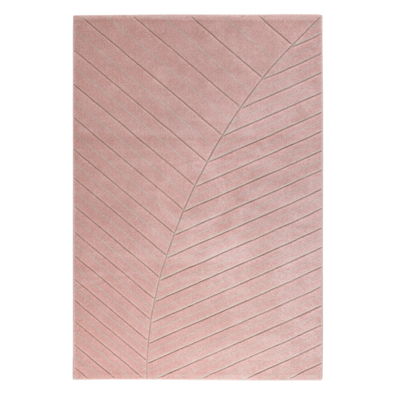 Mansbury Geometric Hand Woven Area Rug, Rectangle 133 x 190cm
