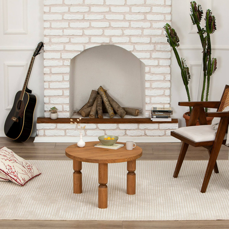 Valeria Coffee Table, 40 H x 70 L x 70 W cm