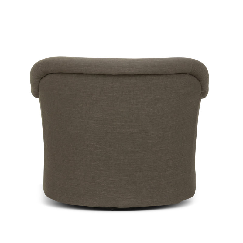 Bella Swivel Chair, Putty, Mocha