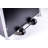 Hammered Black Pyramid Propane Patio Heater with Protective Cover