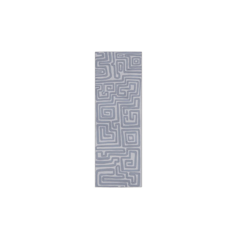Geometric Indoor Rug, Runner 2'9" x 8'