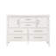 Ensemble de chambre à coucher 3 pièces en bois avec commode Andover, blanc, 2 pièces Andover-122544695