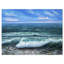 Reproduction d’art graphique sur toile tendue bleu ciel océan-29504695