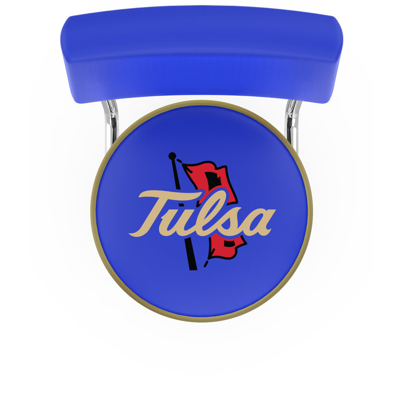 NCAA 30" Swivel Bar Stool, University of Tulsa