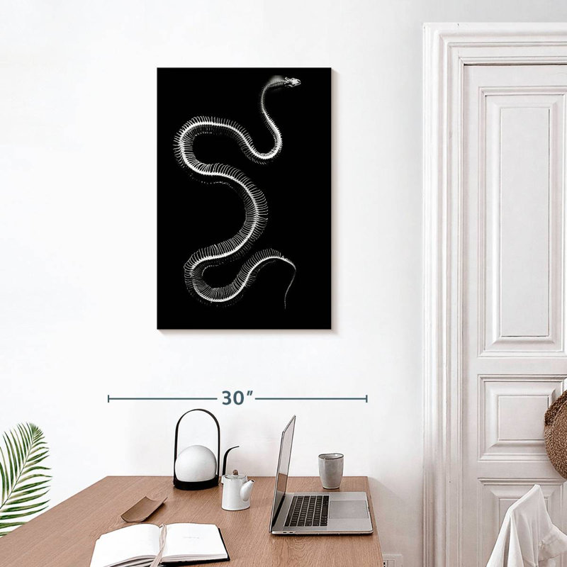 Brampt Snake Bones, 30" H x 20" W