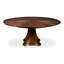 Chelsea Round Walnut Wood Dining Table