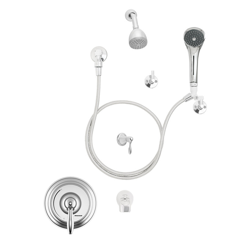 Robinet de douche et baignoire thermostatique et à pression équilibrée SentinelPro