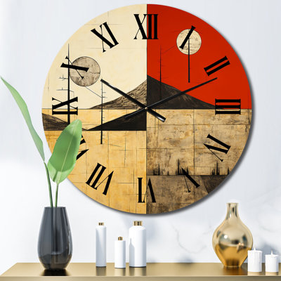 Horloge murale Time Illustration