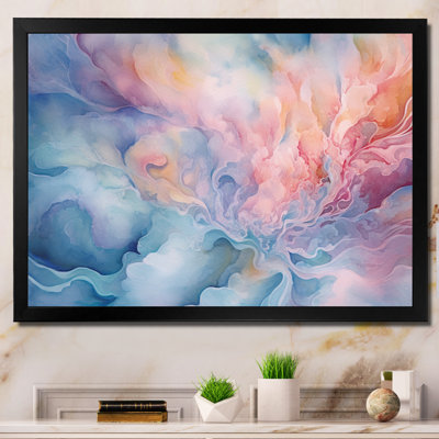 " Pink And Aqua Enchanted Spills "