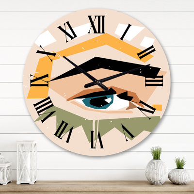 Horloge murale rétro
