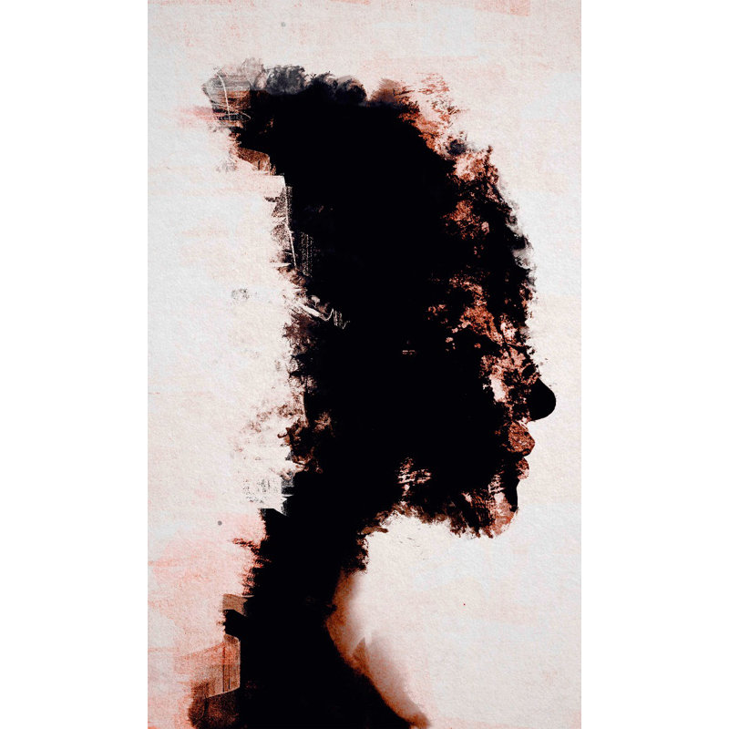Silhouette I - No Frame Print on Metal, 118cm H x 70cm W x 10cm D
