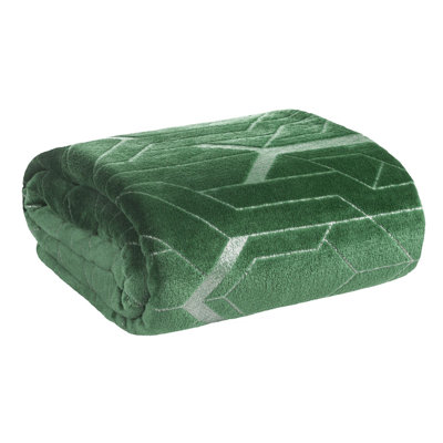 Polyester Geometric Shapes Bedspread