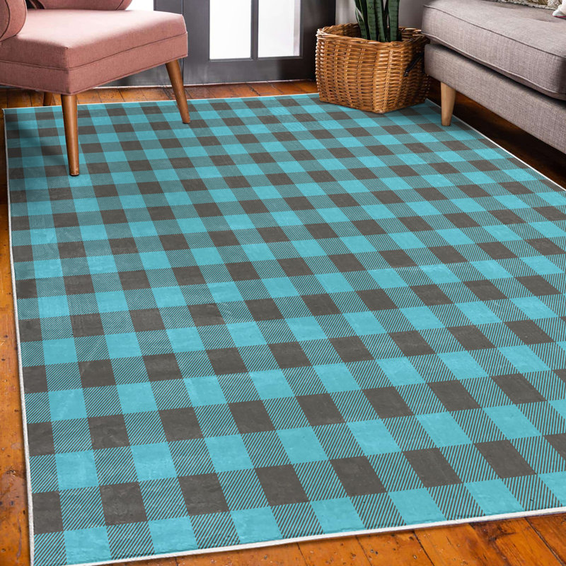 Tapis décoratif Shabrie, Rectangle 4 pi x 5 pi 5 po