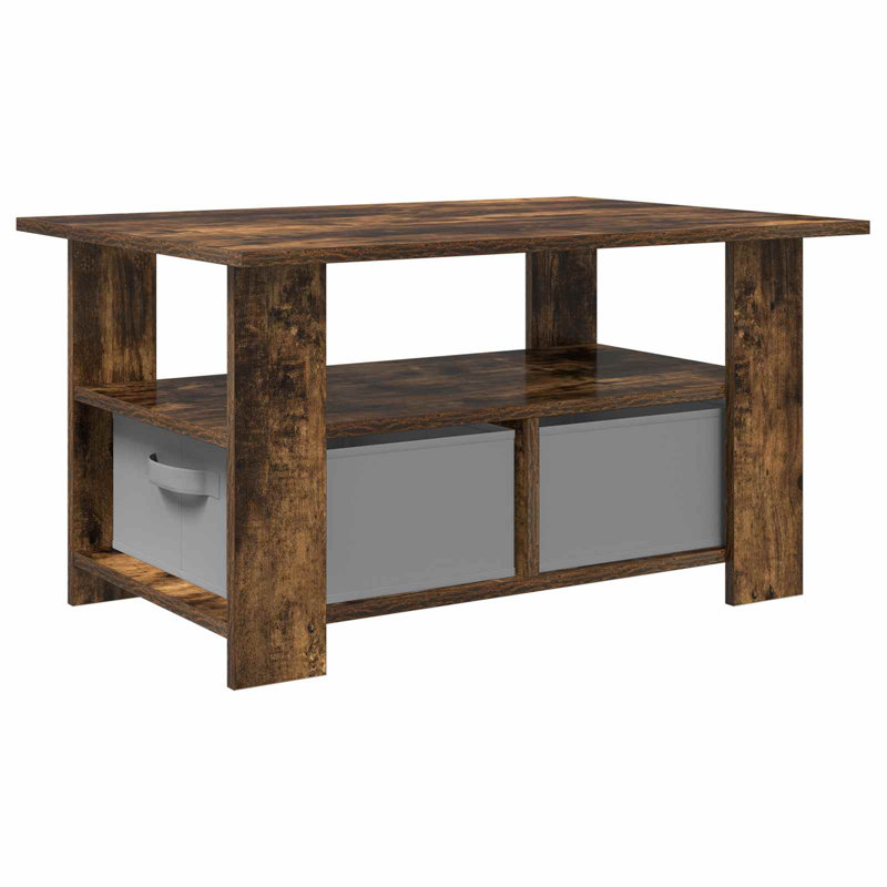 Coffee Table, Dark Smoked Oak