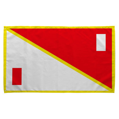 Drapeau de la ville de Zaria — Drapeau