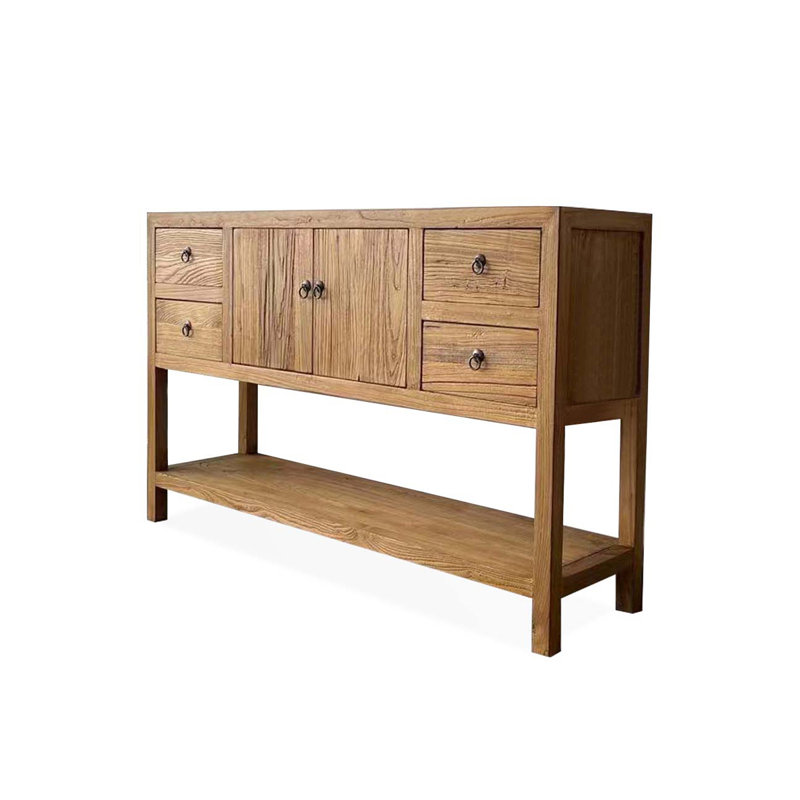 Modern Nostalgic Multi-Functional Console Table