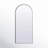 Sabine Metal Arch Wall Mirror-272105435-272395857