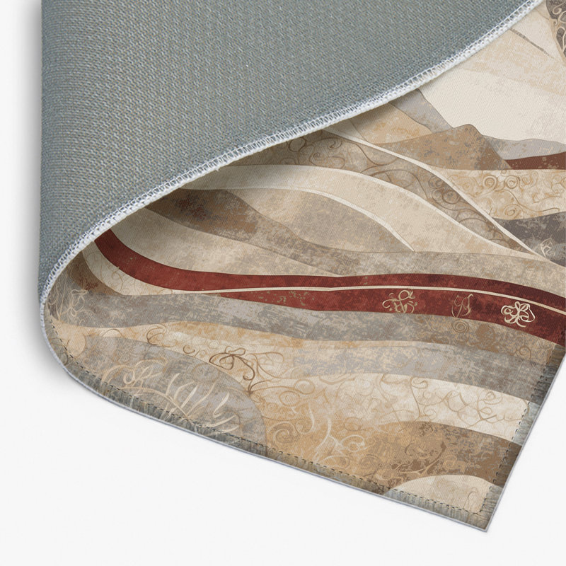 Hushed Glow Indoor And Outdoor Area Rug, Rectangle 3' x 5'