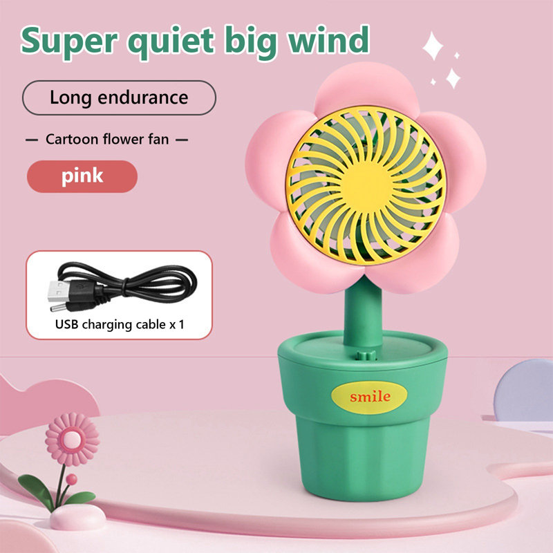 Petit ventilateur de pot à fleurs kbndieu