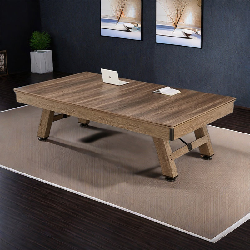 Table multi-jeux, H 32 po x L 84 po x l 48 po, Noir