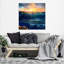 « ocean ondulations 4 », reproduction de photo sur toile tendue-27099340