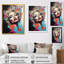 Personnage rétro Pop Art VI sur toile-725731025