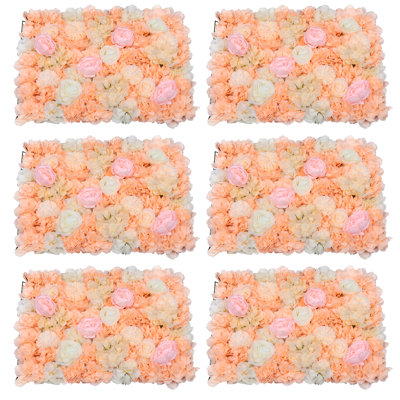 Panneau de roses artificielles 23,6 "x 15,7"