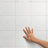 Triplex 8" x 8" Ceramic Patterned Wall Tile