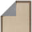 Ebern Designs Leyar Handmade Bordered Beige/Brown Area Rug-834795274