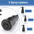 Casa Eclat Pull Down Kitchen Faucet-101924352