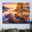 «Morning Paradise», art mural entièrement éclairé à DEL 18 x 24