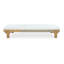 Méridienne d'extérieur en bois d'acacia moderne Cloven-131435163-131435166