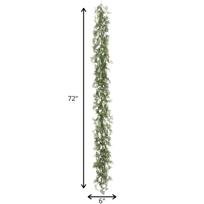 Guirlande Wilbur 6 'Wilbur, Vert foncé