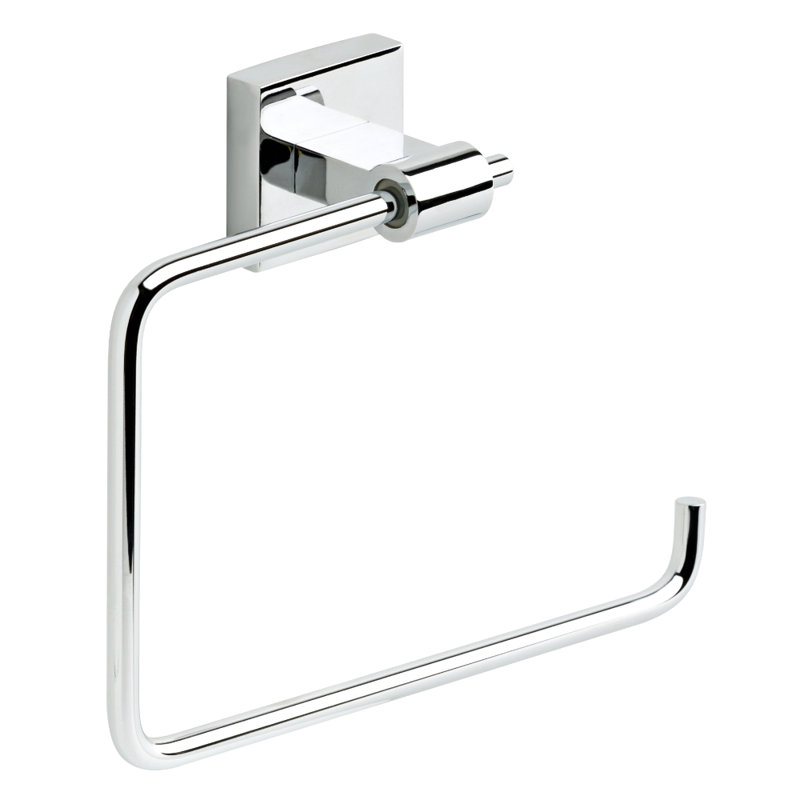 Anneau à serviettes Maxté, Chrome poli
